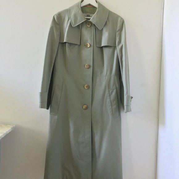 Vintage 60s Aquascutum Single Breasted MacRaincoat - Picture 1 of 13